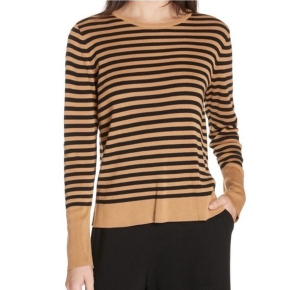 Eileen Fisher X-Small Sweater Tencel Lyocell Silk Pullover Thin Knit Womens - Picture 2 of 16